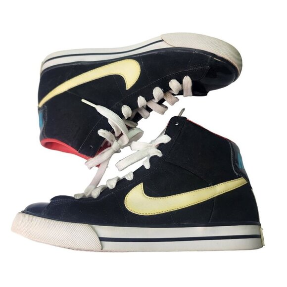 NIKE Sweet Classic High Glossy Black Patent Leather Size 6Y Youth #367112-01 - Picture 6 of 13